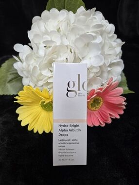 Glo Skin Beauty Hydra-Bright Alpha Arbutin Drops - White, Yellow, Pink, Green